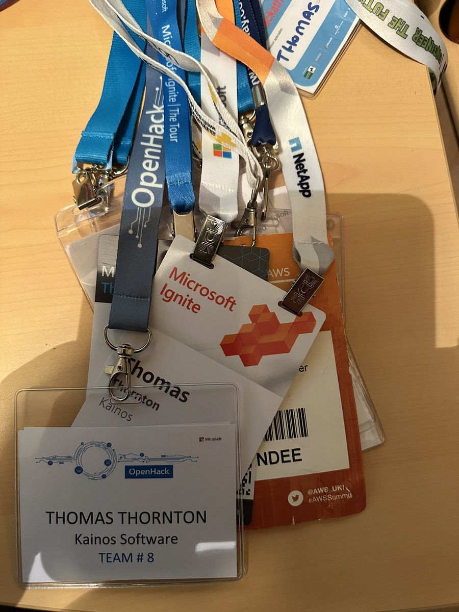tamstar1234's tweet image. Hoping to add to the speak pass section soon!! 

A small number of events I’ve attended over the years, met lots of awesome people along the way! 

#microsoft #azure #techconferences #cloudfamily