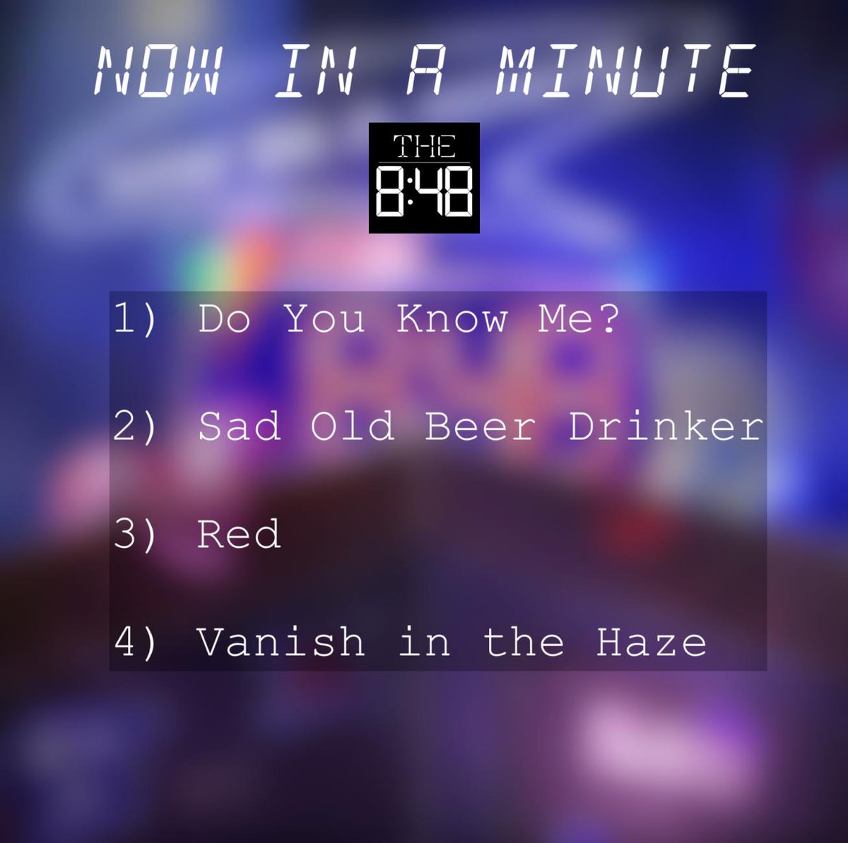 the8_48's tweet photo. HERE IT IS! The track list for our debut EP, 'Now in a Minute,' 🤩⏰which comes out in 2 WEEKS! 🤘
#the8_48 #nowinaminuteep #14daystogo #originalsong #unsignedband #rockband #walesmusicscene https://t.co/VDbE9YKl6x