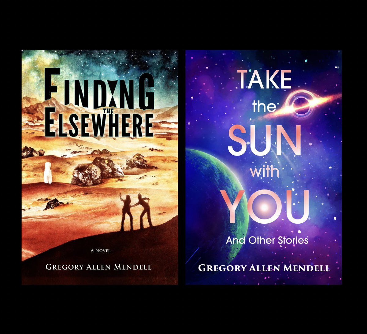 My #books! 🎉📖🎉 🎉Two students meet at a demo meant to defy Einstein! A #scifi #novel about first contact & finding love!📡🌌❤️ 🎉QM physics, black holes, fairy-tale ET & AI, 3D printers, & drones, oh my! Weird #scifi #stories with love & hope! ☀️🛸✨ amazon.com/author/gregory…