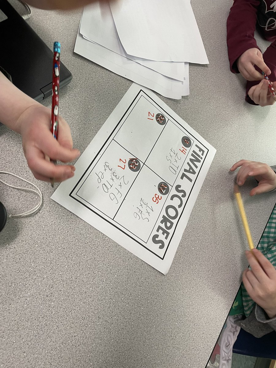 Super Bowl math….. always a fun afternoon! <a href="/OAPrincipal/">Susan DAlessandro</a> <a href="/StaffordTwpEd/">Stafford Schools</a>