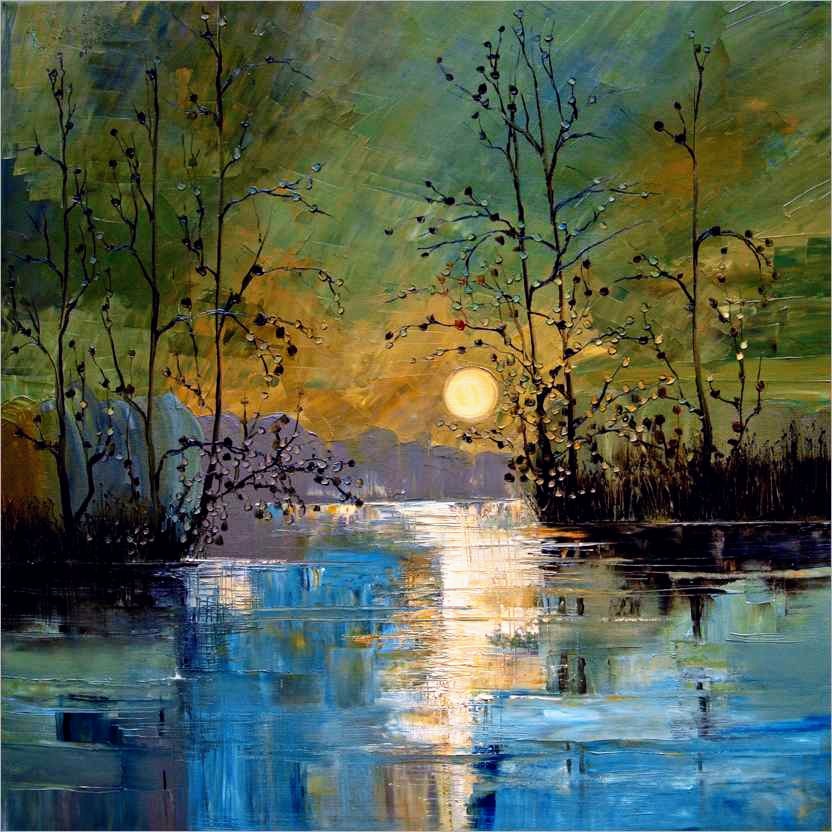Justyna Kopania
Riverscape in the Moonlight