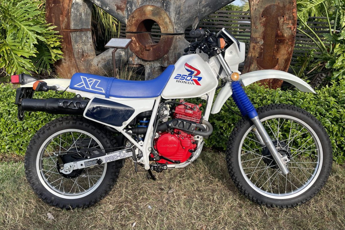 Trig on Twitter "RT Bringatrailer Sold 1987 Honda XL250R for 8,900