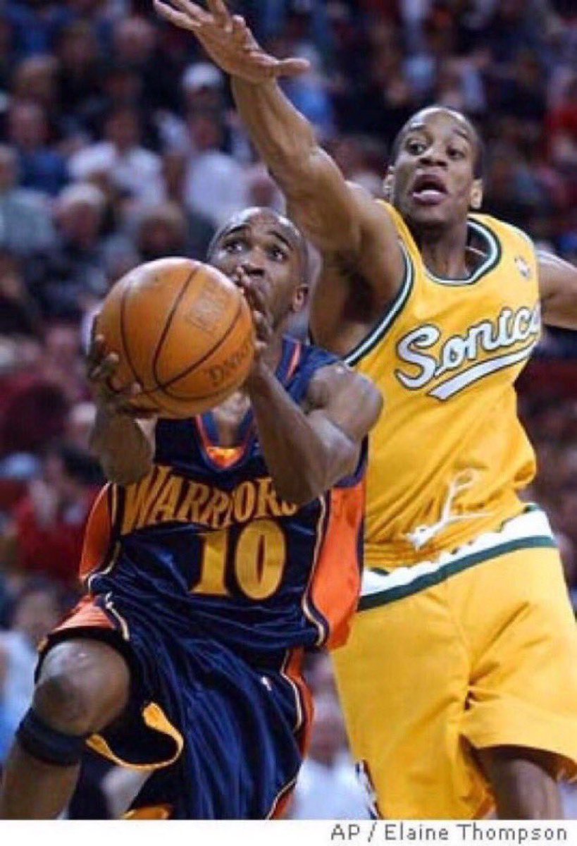2/10/2004 – Speedy Claxton and the Warriors beat the Sonics 106-97. 

Calbert Chaney on the win "Lightyears better than the last game."
