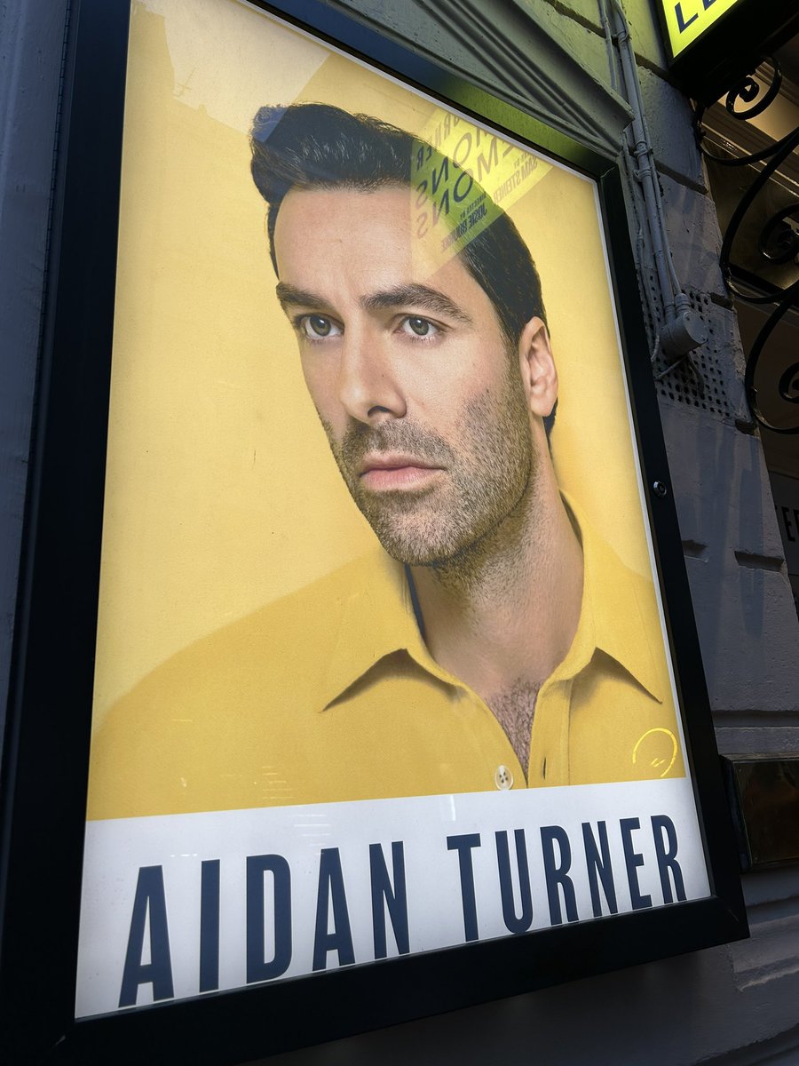 janelottering's tweet image. Wow … 🍋🍋… #AidanTurner and #jennacoleman amazing 👏👏👏… #AidanCrew 💛💛