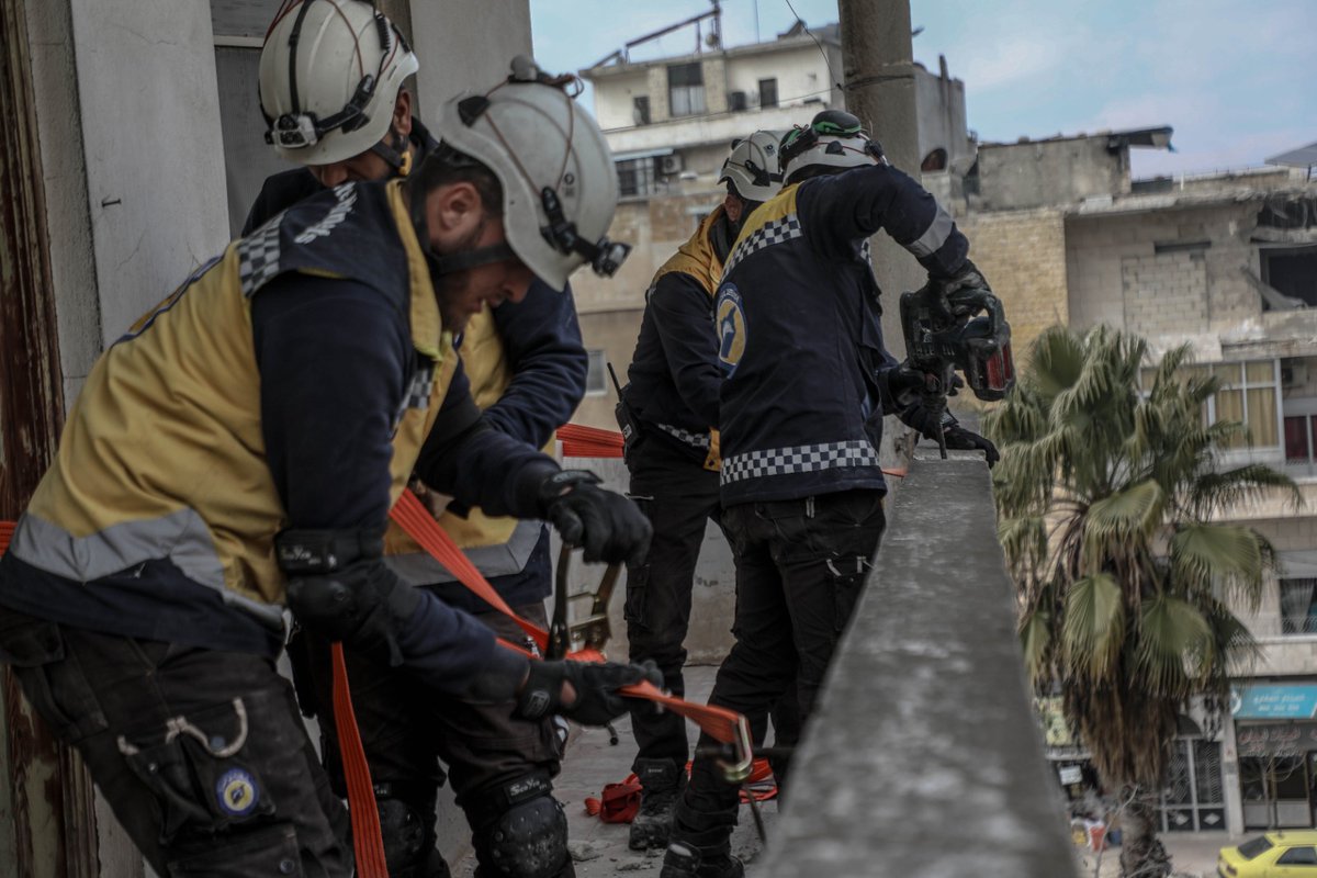 Our teams are tirelessly working to address the impact of the recent #earthquake that hit northwestern #Syria on February 6th. We are removing fallen walls and debris in populated areas that were affected by the seismic event, in an effort to make the affected areas safer.