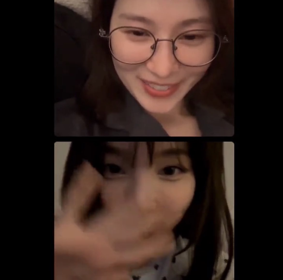 sanayeonfeed's tweet photo. sana and nayeon went live together today 😭💗 #SANAYEON #사나 #나연 https://t.co/8lPyLgOomB