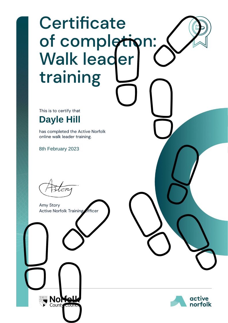 makeabranch's tweet photo. We’re happy to say that one  of our members has completed walking leader training. Keep your eyes open for details of a new wellness walking club coming soon 🚶‍♀️🚶 https://t.co/jcPHpBrMP9