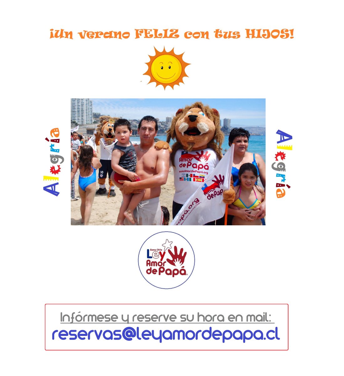 AhoraHijos's tweet image. El MEJOR premio para todo 
@AmordePapa es la #ALEGRÍA de sus HIJOS por haber accionado correcta y eficientemente gracias a nuestra #LEYAMORDEPAPÁ

Le invitamos a capacitarse y alcanzar el #ÉXITO acompañado por los mejores especialistas.

Pida su hora en reservas@leyamordepapa.cl