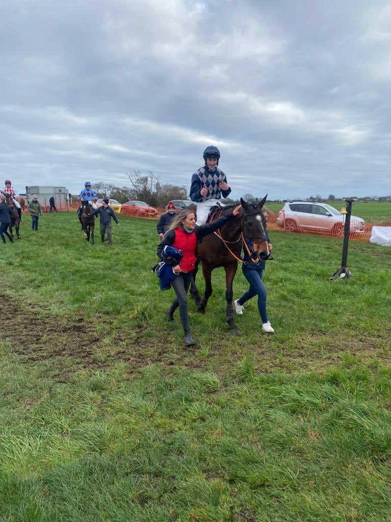 Lovely to get a win in the mothers colours at Kirkistown <a href="/irishp2p/">p2p.ie</a> today with Time Was. A winner by an impressive 9 lengths under <a href="/alexharvey2003/">Alex Harvey</a> Well done team , keep kicking !