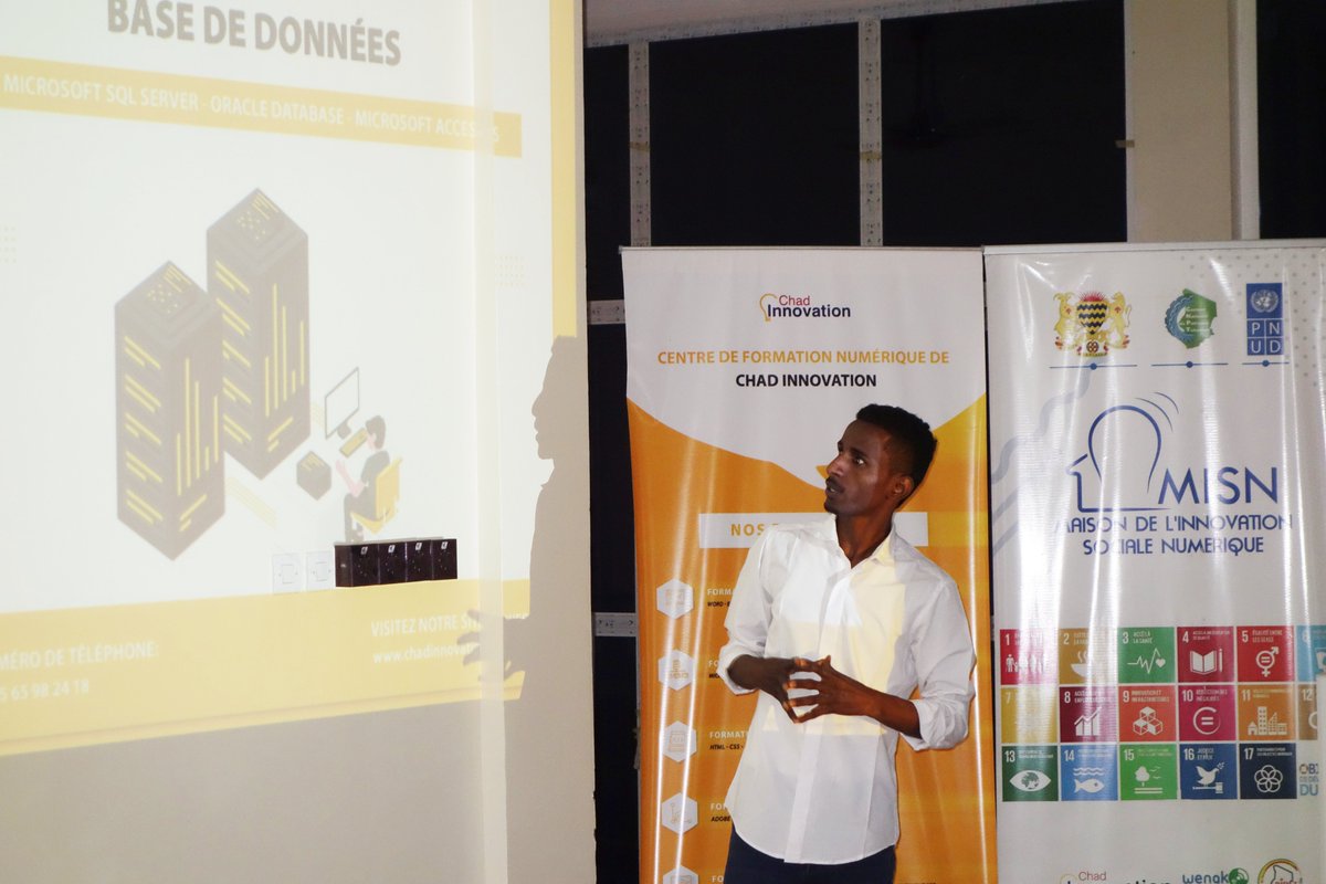 ChadInnov's tweet photo. The doors closed but the learning never stops! Thanks to everyone who joined us for our #digital #opendoors event. We hope you were inspired by the programs, teachers & opportunities that our training center has to offer. Stay connected for more updates! #DigitalTraining #SDGs https://t.co/pRTkvj9S82