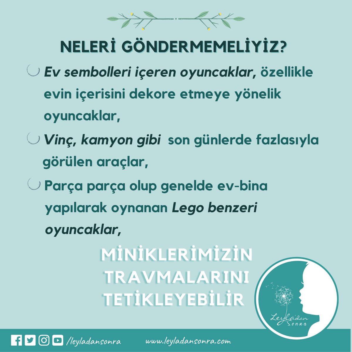 leyladansonra's tweet photo. Merhaba sevgili Leyla'dan Sonra gönüllüsü,
Kahramanmaraş merkezli depremden etkilenen bölgelerdeki çocuklar için desteklerinizi bekliyoruz. Mail adresimizden veya direkt mesaj yoluyla bizlere ulaşarak detaylı bilgi alabilirsiniz.

Mail adresimiz: iletisim@leyladansonra.com https://t.co/dsbNkhMjIg