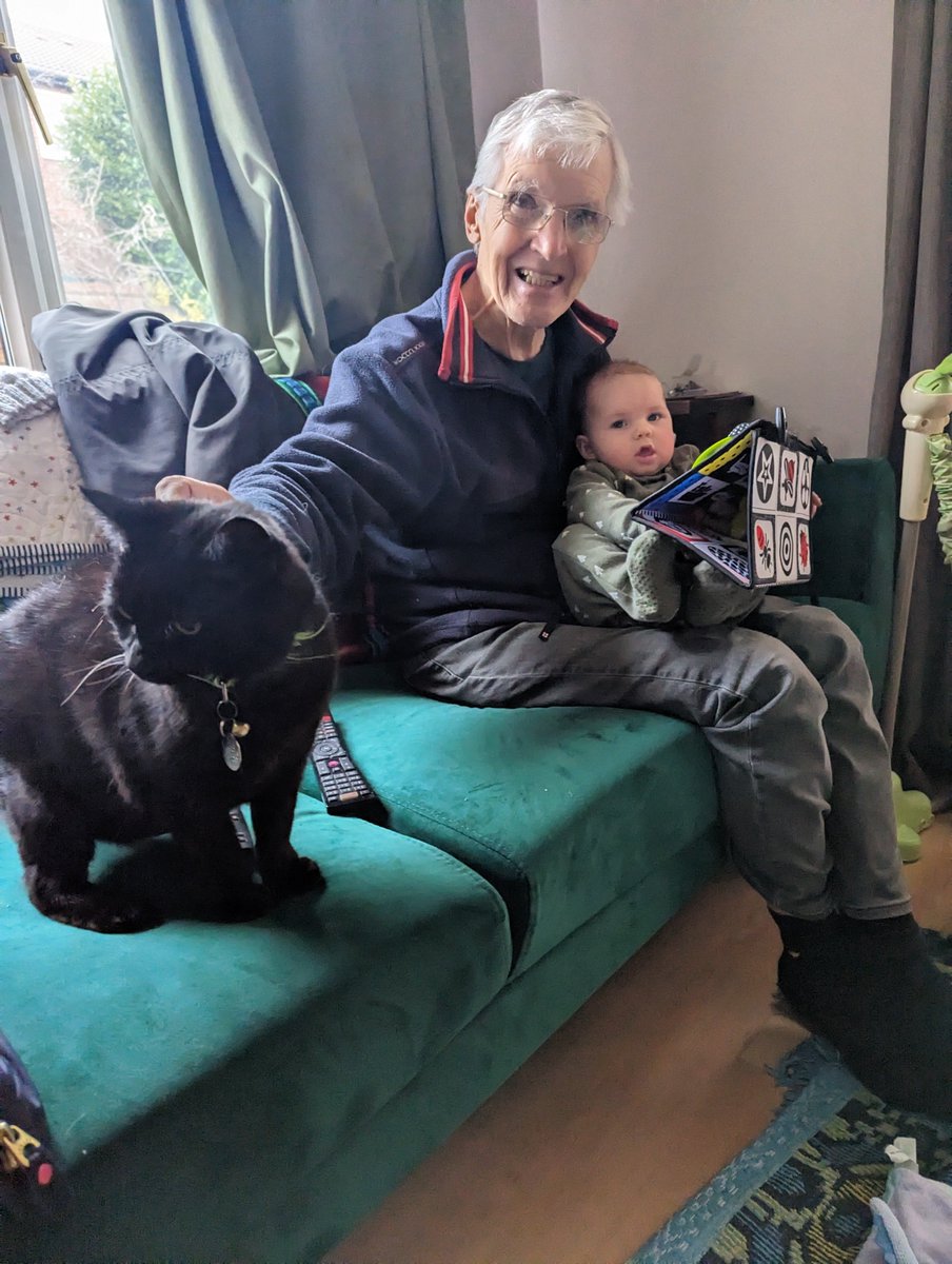 Grandaddy <a href="/JDanielscricket/">John Daniels</a> in his element today