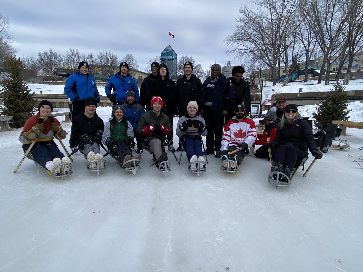 tylermcgregor08's tweet photo. 42 km done @TheForks in Winnipeg, MB! What an amazing morning on the river trail. Thanks to everyone who came out to join and support. 7/10 marathons done on the Sledge Skate of Hope, in support of @TerryFoxCanada For more info and link to donate, visit https://t.co/AkOKw8fYz6 https://t.co/LLm0A0KBy8
