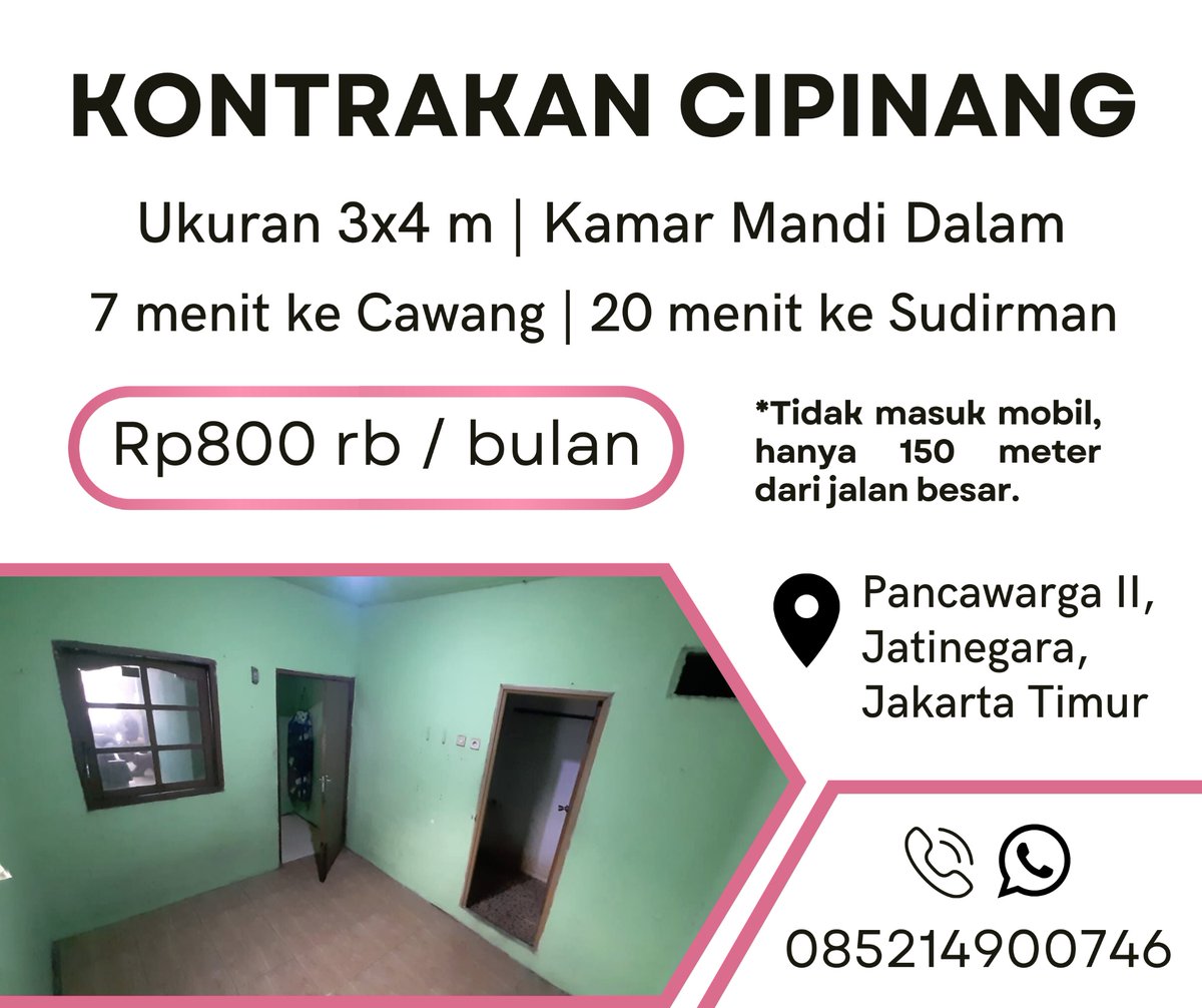 ausiapaaa's tweet photo. @worksfess bukan kosan tapii kontrakan, here you go, ada 3 jenis https://t.co/sNSa890Rmr
