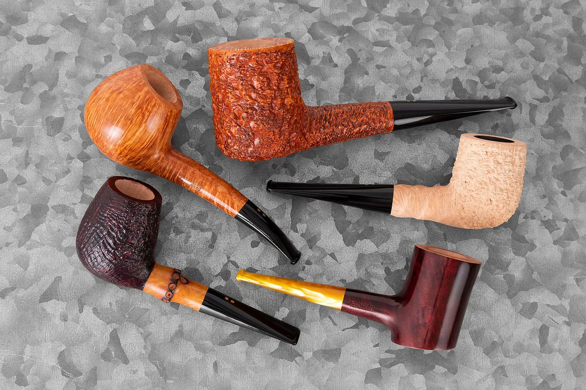 This week's selection of Radice pipes includes pieces with Radice's signature faux bamboo and spiral carving treatments, as well as a number of distinctive shapes across the Rind, Pure, Silk Cut, Rubino, and Clear finishes.
smokingpip.es/Radice 
#smokingpipes #radicepipes