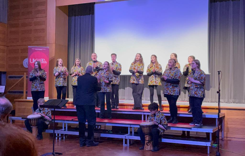 FormbyHighMusic's tweet photo. What an amazing day with #MundoAfrika @UKChoirFestival with our mates @simplycarlajane and @CraigAntonyLees and not forgetting @RussellScottUK https://t.co/JvjWUl77mI