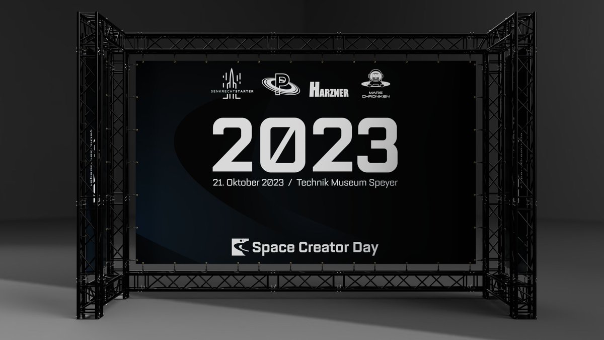 Da ist noch viel Platz auf dem Banner 😎
...
<a href="/Senkrechtstart3/">Senkrechtstarter</a> 
<a href="/OrbitalPlausch/">Thorsten (Orbital Plausch)</a> 
<a href="/Harzner/">Harzner</a> 
<a href="/MChroniken/">Sirwan_Mars_Chroniken</a> 
...
#SpaceCreatorDay 21.10.2023 🥳🚀🤩
spacecreatorday.com