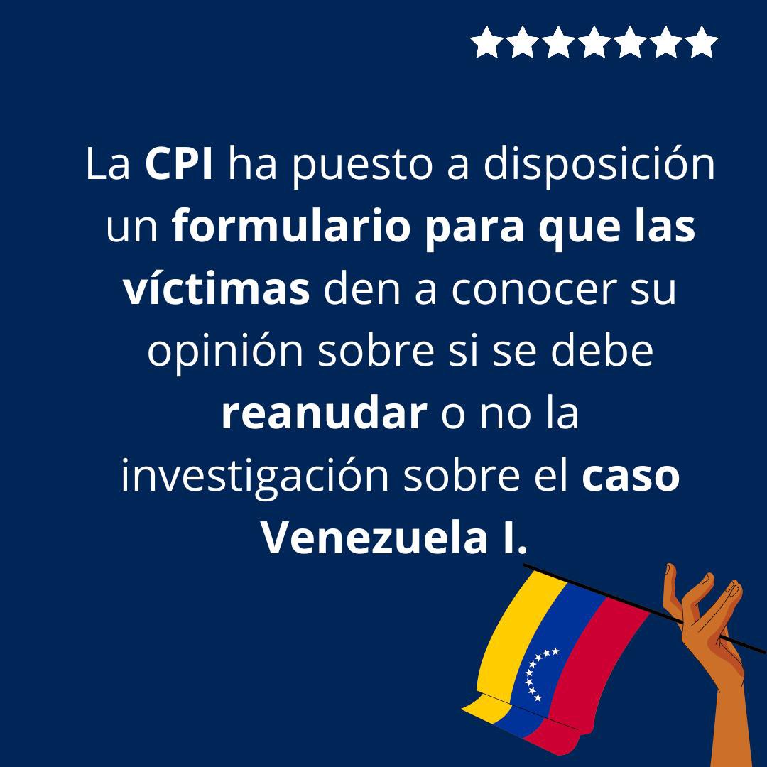 FreddyGuevaraC's tweet photo. Por favor difundir para que llegue a todas las víctimas que ha dejado la dictadura de Maduro: la Corte Penal Internacional requiere de su apoyo llenando y enviando este formulario que es importante para la etapa actual del proceso. Aquí la info 👇1/2 https://t.co/hX2EL3ZdlW