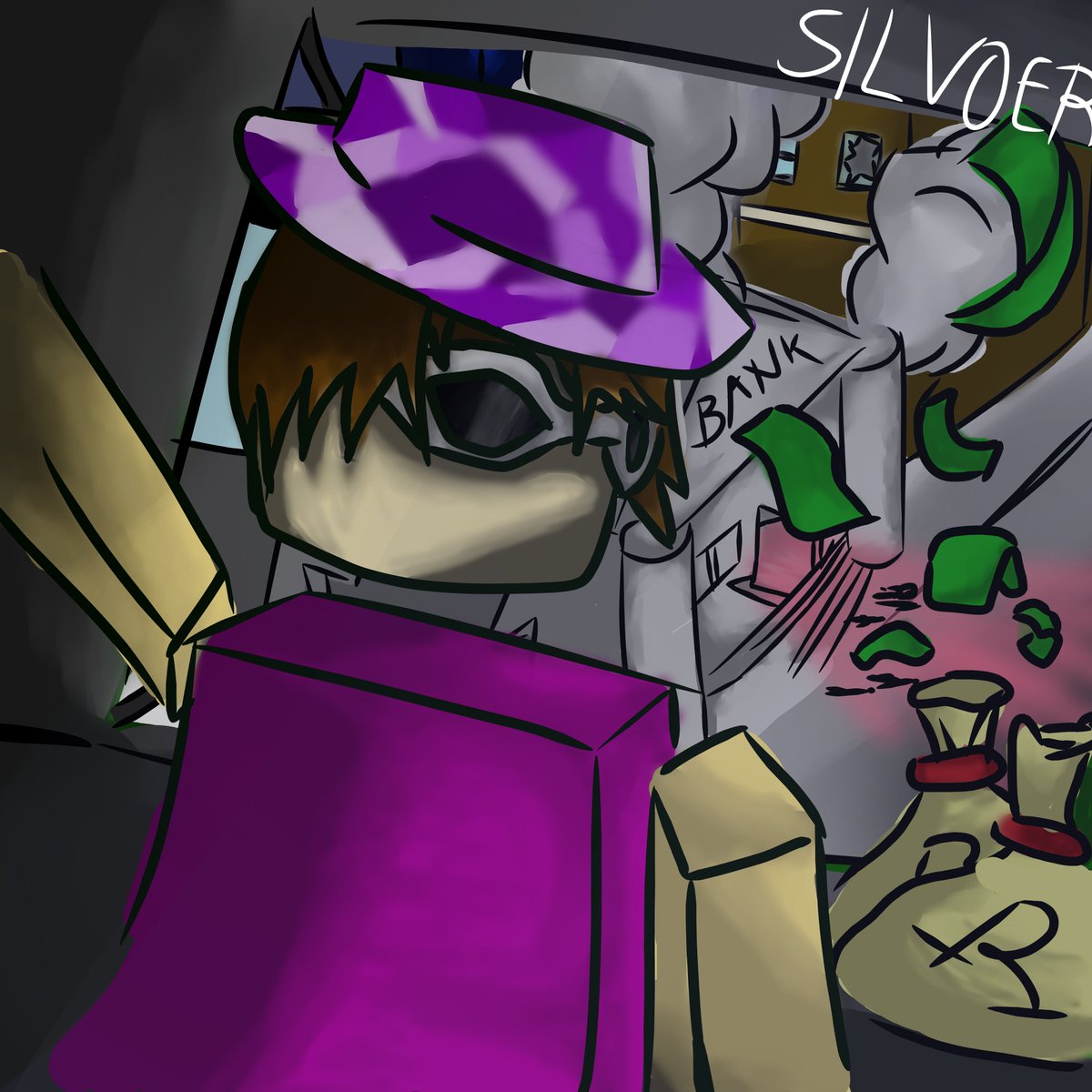 SilverGPV's tweet photo. Spent 4h Making this for the
#hzmcontestart 
Might not be the best but who knows.
(Video in Thread)
#art  #roblox #roblox_art #robloxart #contest #Robloxdesign #roblox_dev https://t.co/O3f0fbl34r