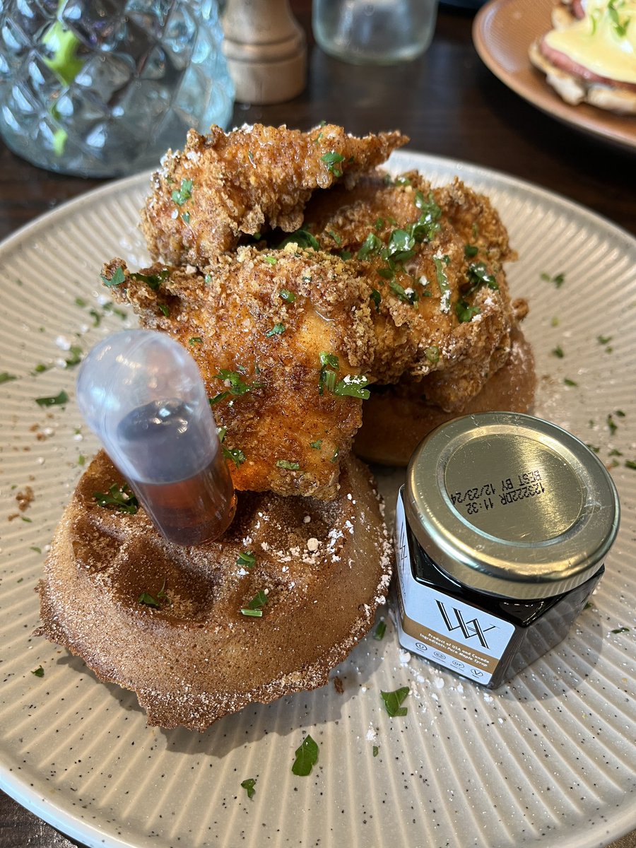 フライドチキンとワッフルのレシピ