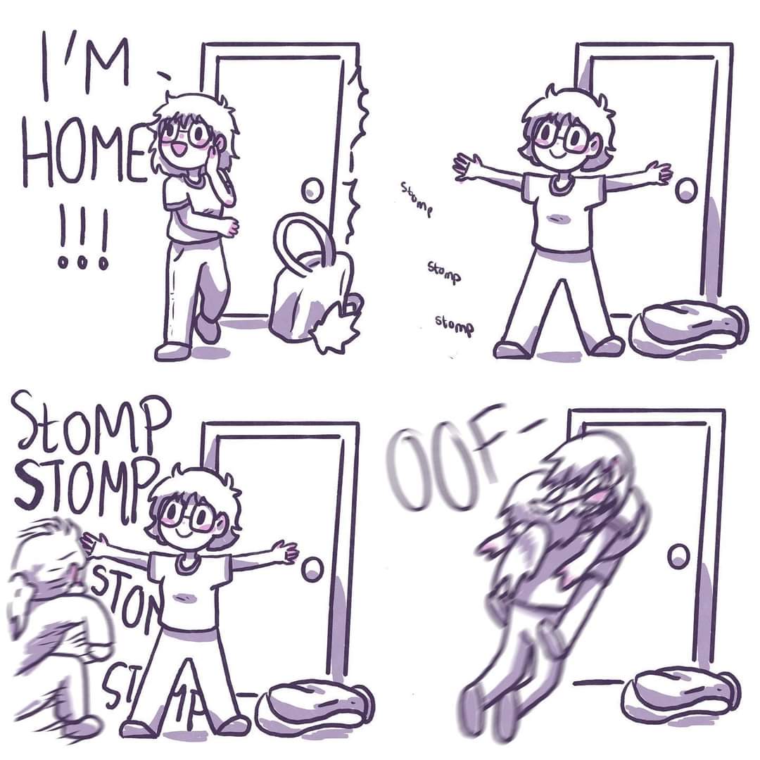 MedussaSolar's tweet photo. Coming home is pretty cool 🤠💖
———————————
Llegar a casita está bonito 🤠💖
.
.
.
#illustration #ilustracion #dibujo #drawing #procreate #comicsaturday #comic #comistrip #sliceoflife #marriage #marriedlife #love #couple #ArtistOnTwitter https://t.co/mGcWB2fphI