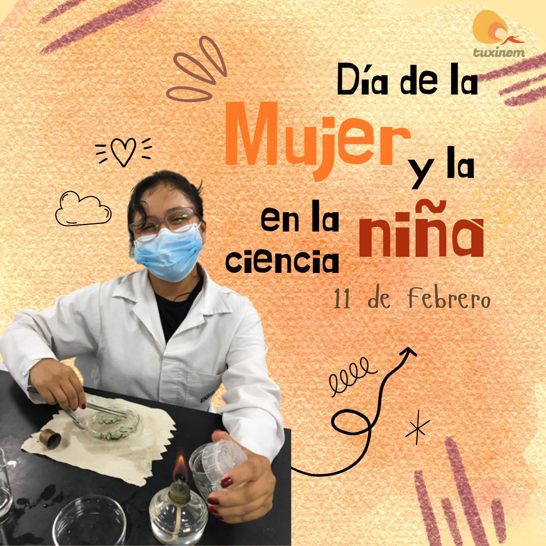 tuxinem's tweet photo. Hoy celebramos el Día Internacional de la Mujer y la Niña en la Ciencia 👩🏻‍🔬🧬y en Tuxinem🧡 queremos rendir homenaje a todas las mujeres y niñas que han contribuido y continúan haciéndolo de manera significativa en el campo de la ciencia. https://t.co/PFgbH2h0nf