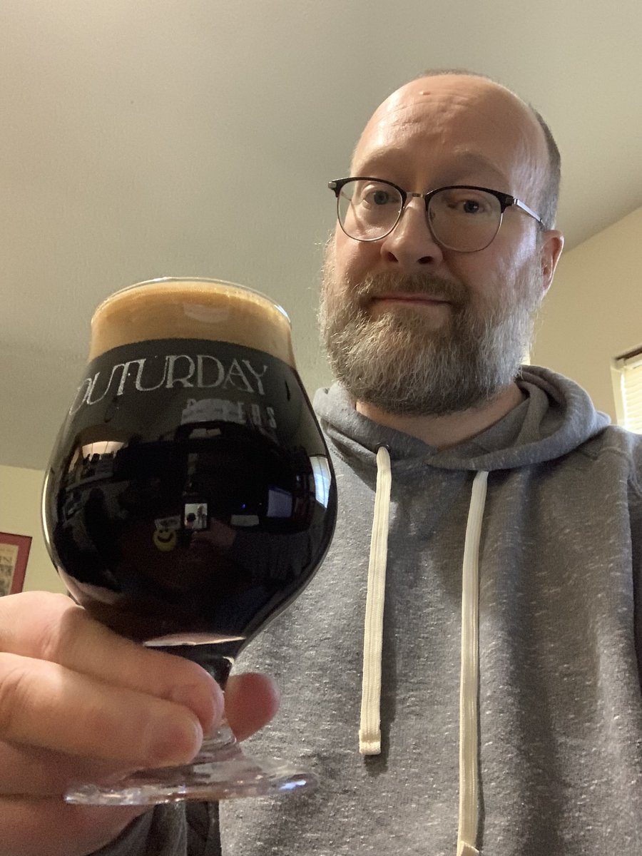 RealBMaxwell's tweet photo. Next up on #stouturday is @BraxtonBrewCo @BuskenBakery Really Happy Cookie Dark Charge 😃🍻💪😋#CraftBeer #LiftOneToLife #SaturdayNightSip @BrianVolkert @ephoustonbill @JohanBBT @badhopper @JonMontag @RJellyman @CATbrew13 @BrewGuy_ @Senor_Greezy @D_V_T_ @mikeadam16 @Stef_Pellerin https://t.co/inlGQYhUBf