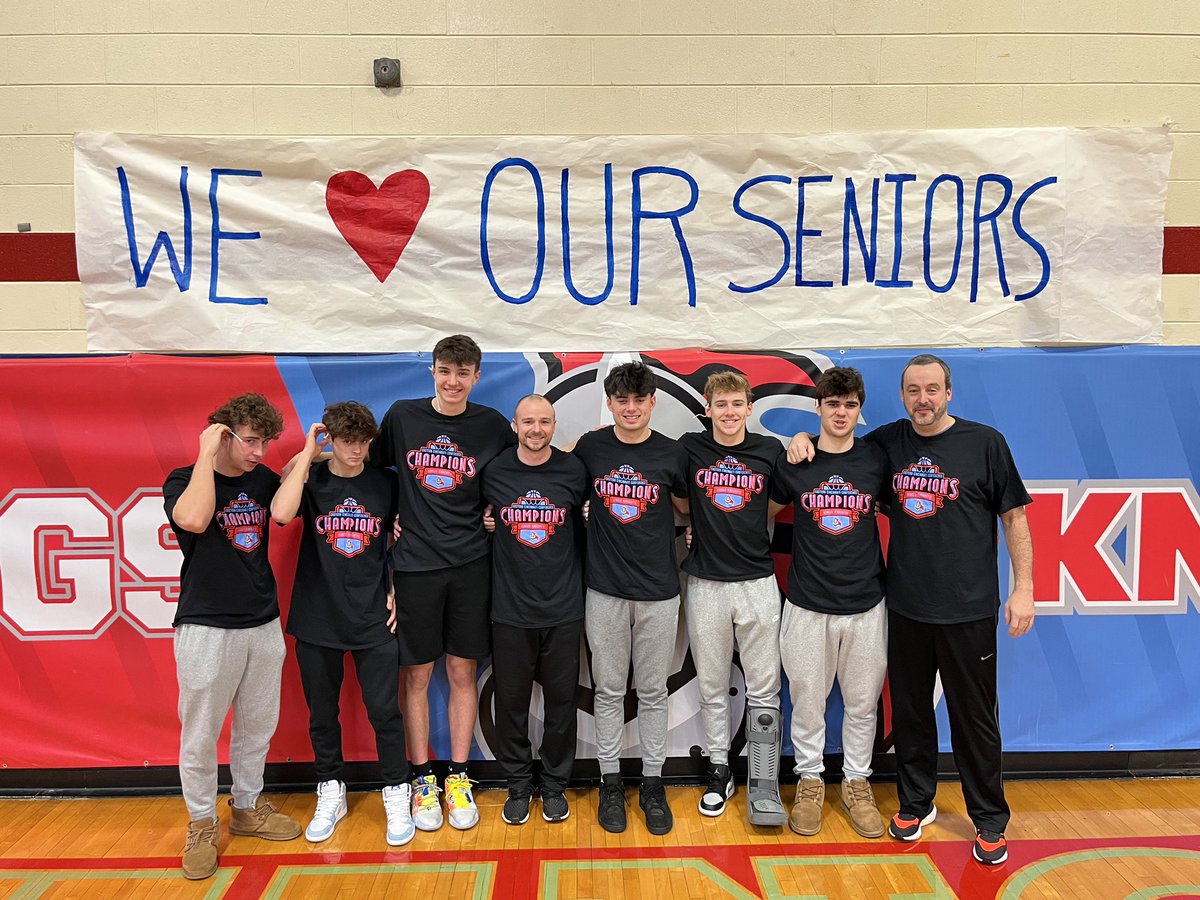 Special group of seniors!!! ECC Co-Champs. Love these guys.