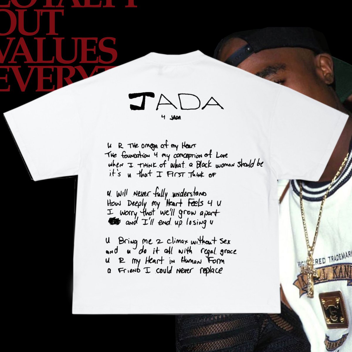 RelleArniece's tweet photo. L.O.V.E Collection : Tupac &amp; Jada 
❤️🌹
Link In Bio https://t.co/OmvTdFW8ji