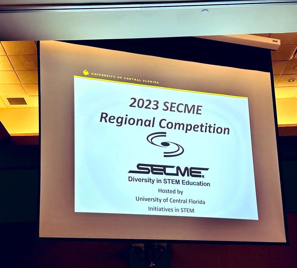 DrSlaughterOCPS's tweet photo. Had a STEMtastic day at the 2023 SECME Regional Competition with @SallyRideOCPS!!! The medals are great but the memories are even greater! 🤗 https://t.co/7cFsDovyev
