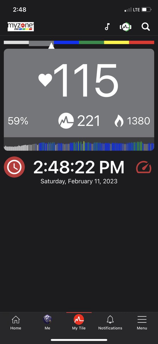 GSU_Man's tweet photo. Callin it a workout ๐๐๐ค. Saturday is no off day if you have goals. Just another day to get better๐ #Goals #MyZone #myzonemoves @MyZoneMoves #workout #1350CalorieBurnClub https://t.co/vDxwcJPKI4