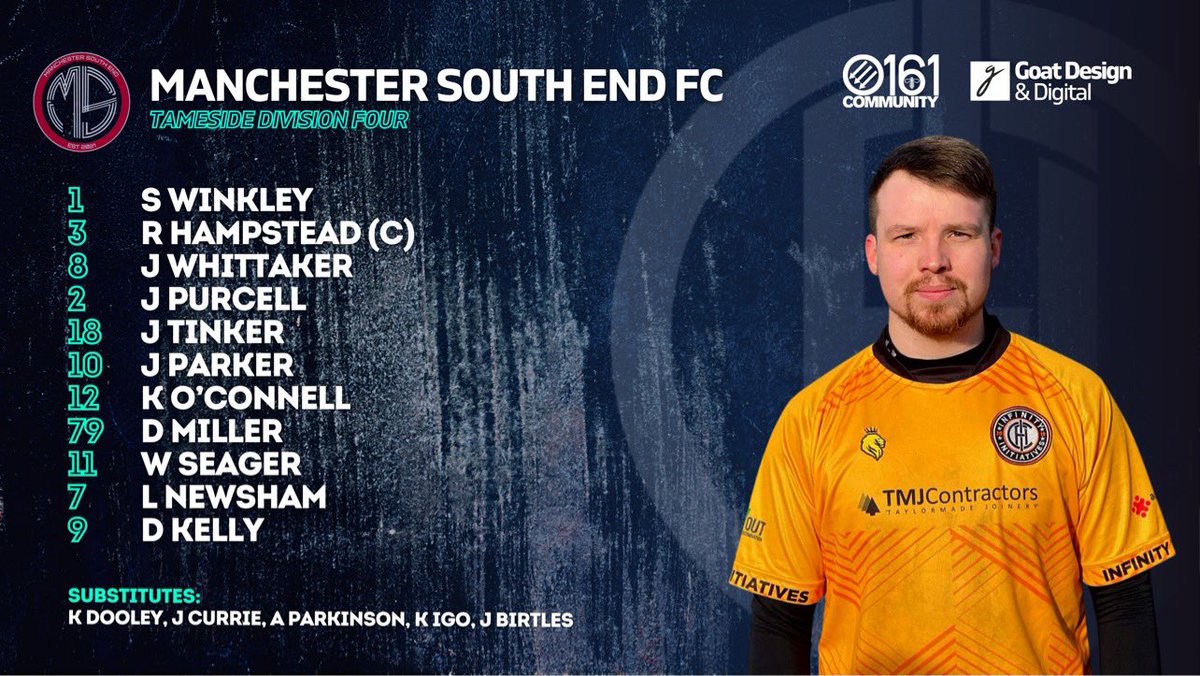 IIFC_Official's tweet photo. All SIX of our line ups for this weekend! In our busiest weekend ever ⚽️
Be sure to come and support us this Sunday as we play all over Manchester!
3 games will be being filmed 🎥
UP THE BLUES 🔵 #TheInfinityWay https://t.co/2mi6QsZB4N