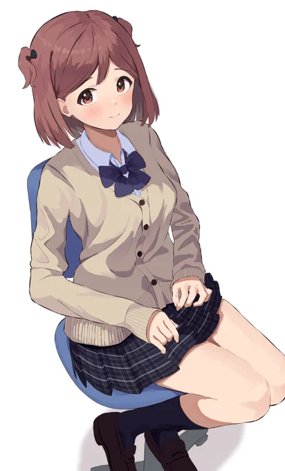 青羽美咲 カーディガン 