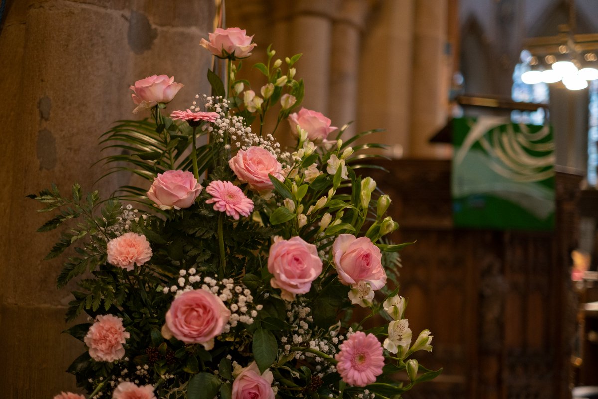 Bradford Cathedral on Twitter "The flowers this week are given by