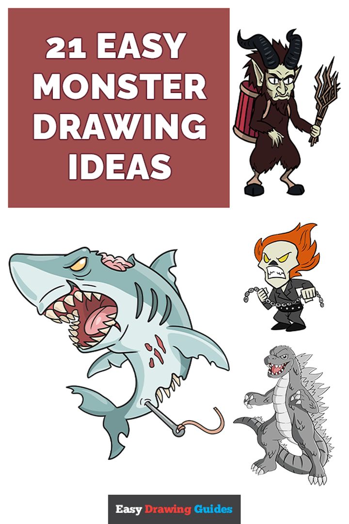 21 Easy Drawing Ideas for Kids! 