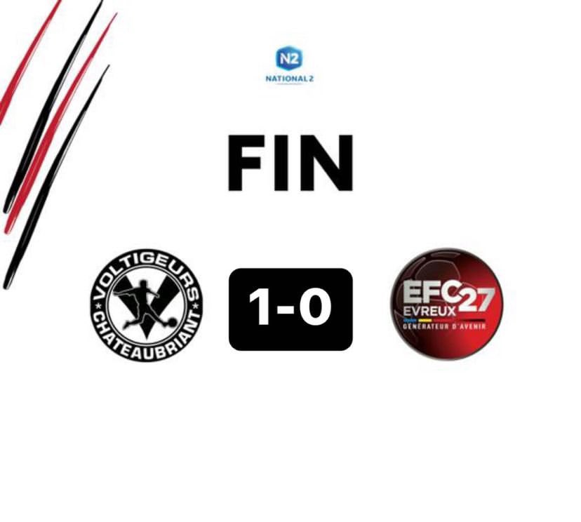 _EFC27's tweet photo. Défaite. 😞 

Rdv le 25 février à domicile pour la réception de Chambly ! https://t.co/4Vd5OUaCl6