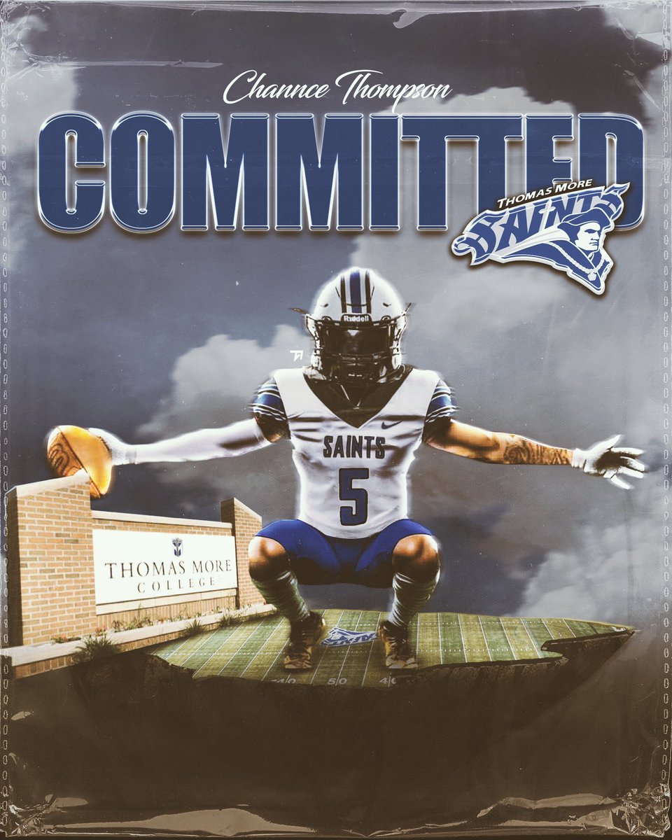 Thomas More is loading up.. Atherton teammates @ChannceThompson and <a href="/meechdunlap/">Demetrius Dunlap</a> have both committed to <a href="/tmusaints/">Thomas More Saints</a> , joining Manual’s <a href="/JulianWallaceJr/">Julian Wallace Jr</a> . Note: Simon Kenton’s QB <a href="/ChaseCrone11/">Chase Crone</a> is also committed to the Saints. #tmusaints