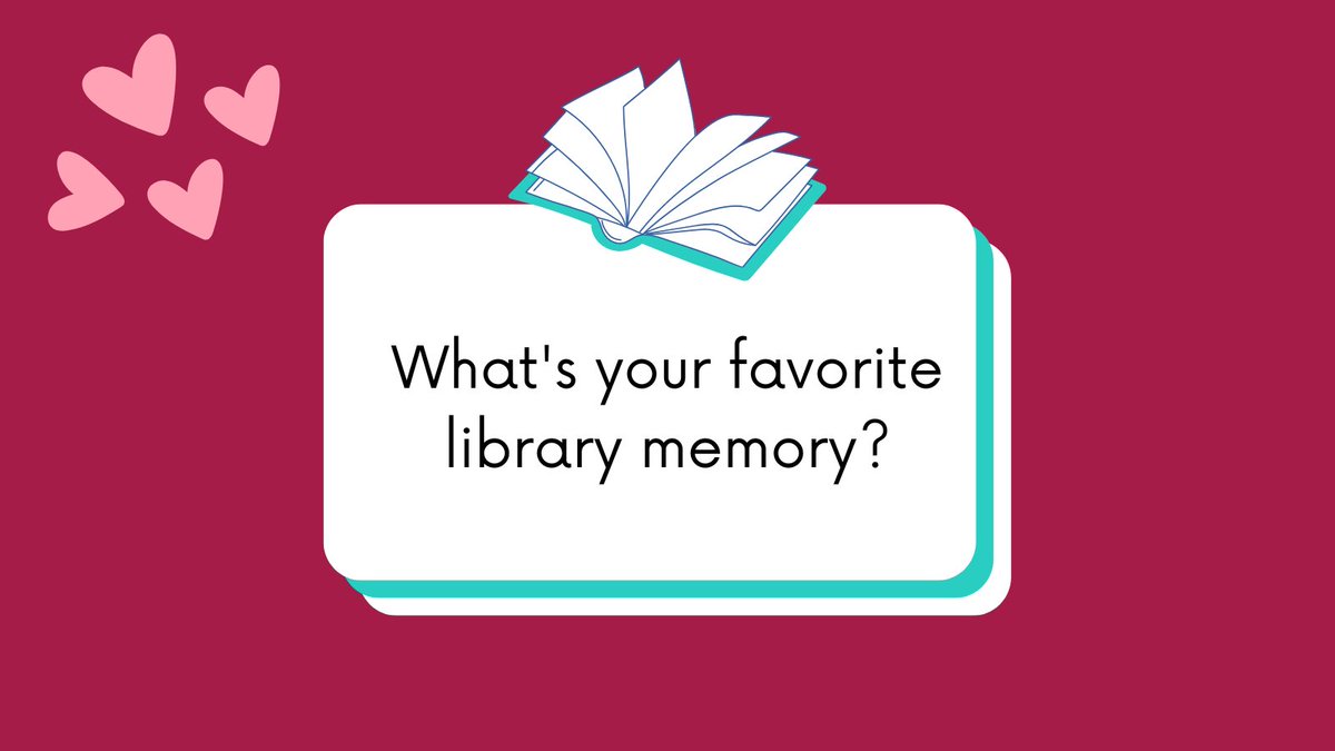 It’s 🥰#NationalLibraryLoversMonth!🥰 So many of us have happy memories of our local libraries. 

Tell us yours! 👇