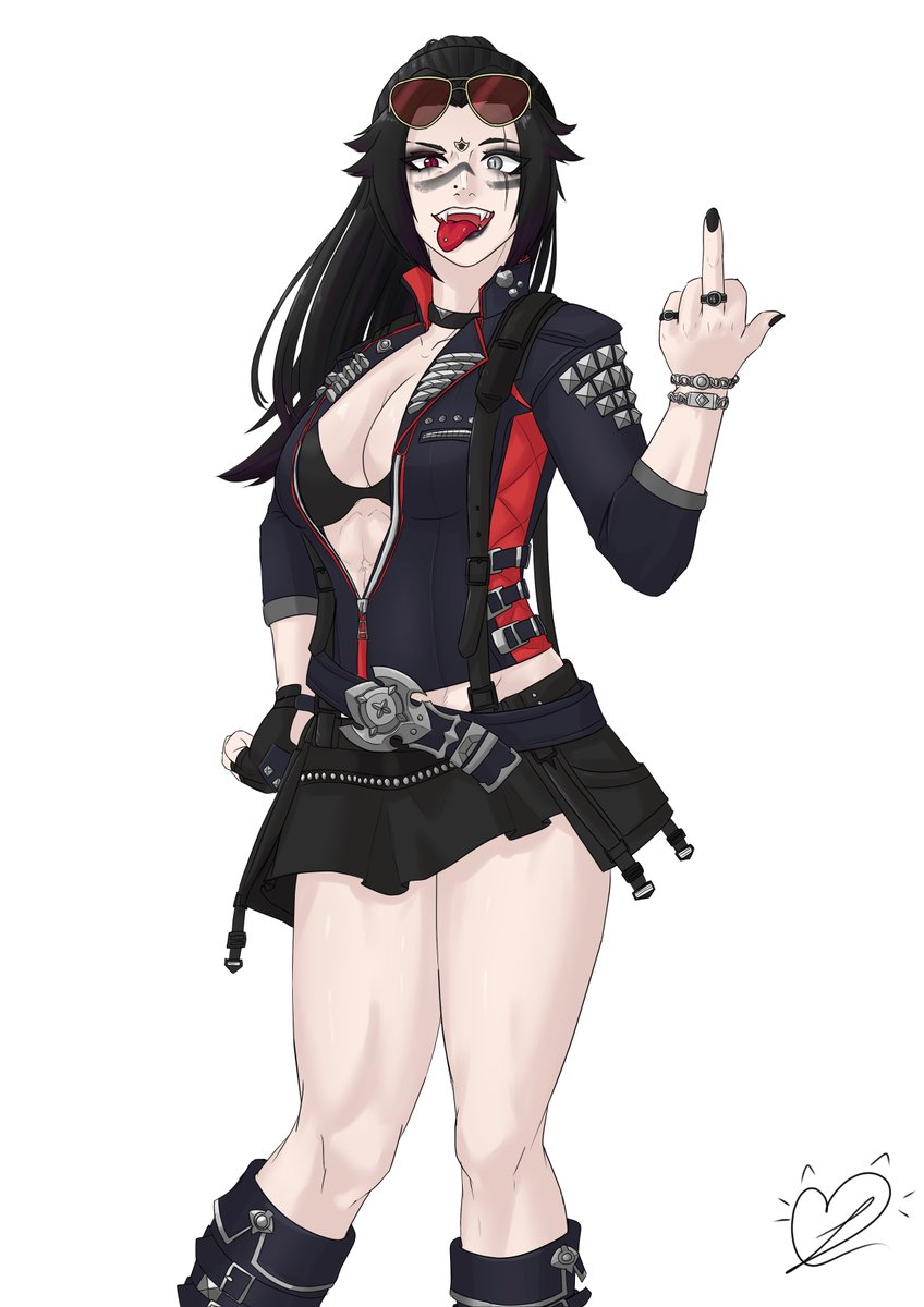 basic_catt's tweet image. A coloured sketch commission for Obsidian~