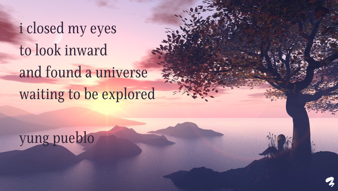 Reneerbo's tweet photo. By reflecting and focusing inward, one can discover a vast and unexplored world within themselves. A wealth of knowledge, experiences, and potential is waiting to be discovered through self-reflection and introspection. #lookinginward #meditation #mindf… https://t.co/QkiBMtP5FV