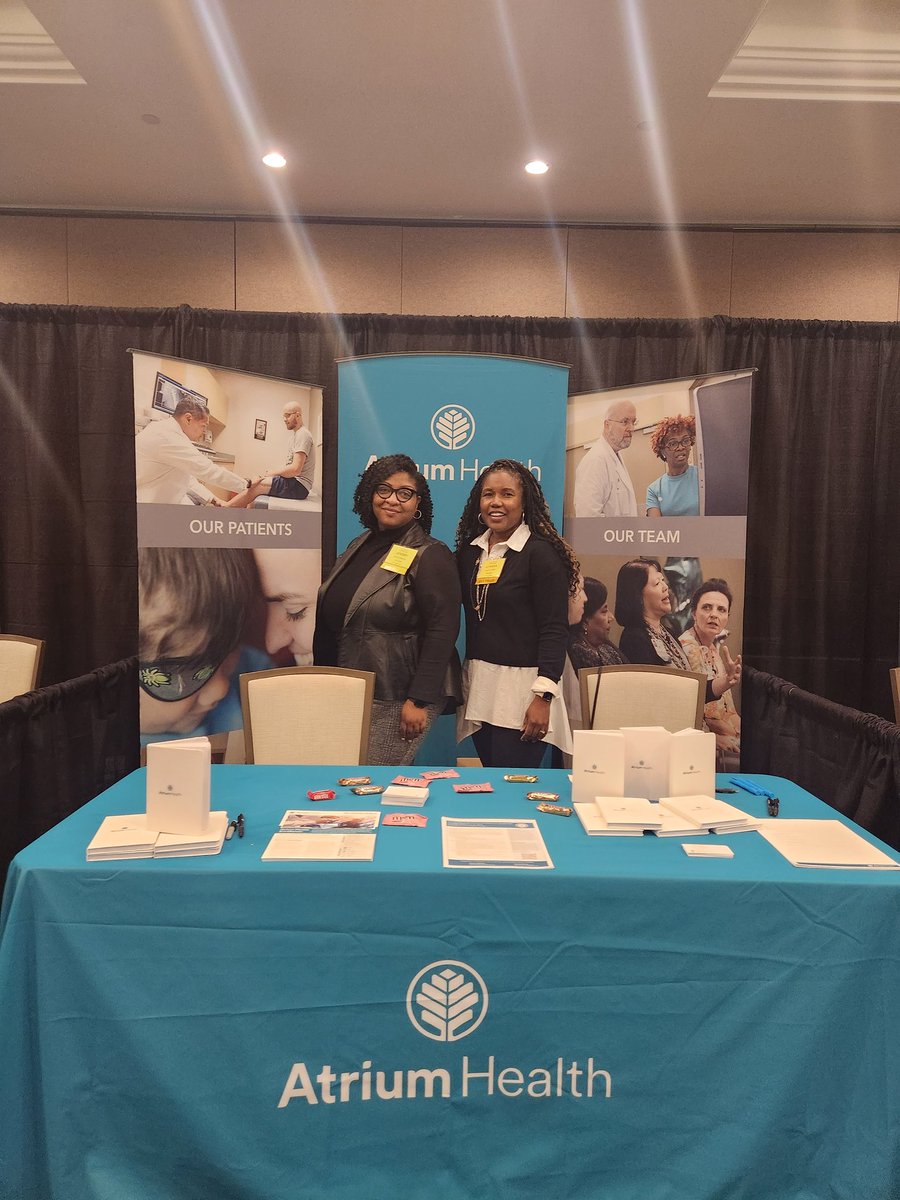 mesissine's tweet photo. @AtriumHealth proud! At the NCNS recruiting! https://t.co/rivuOIGM1V