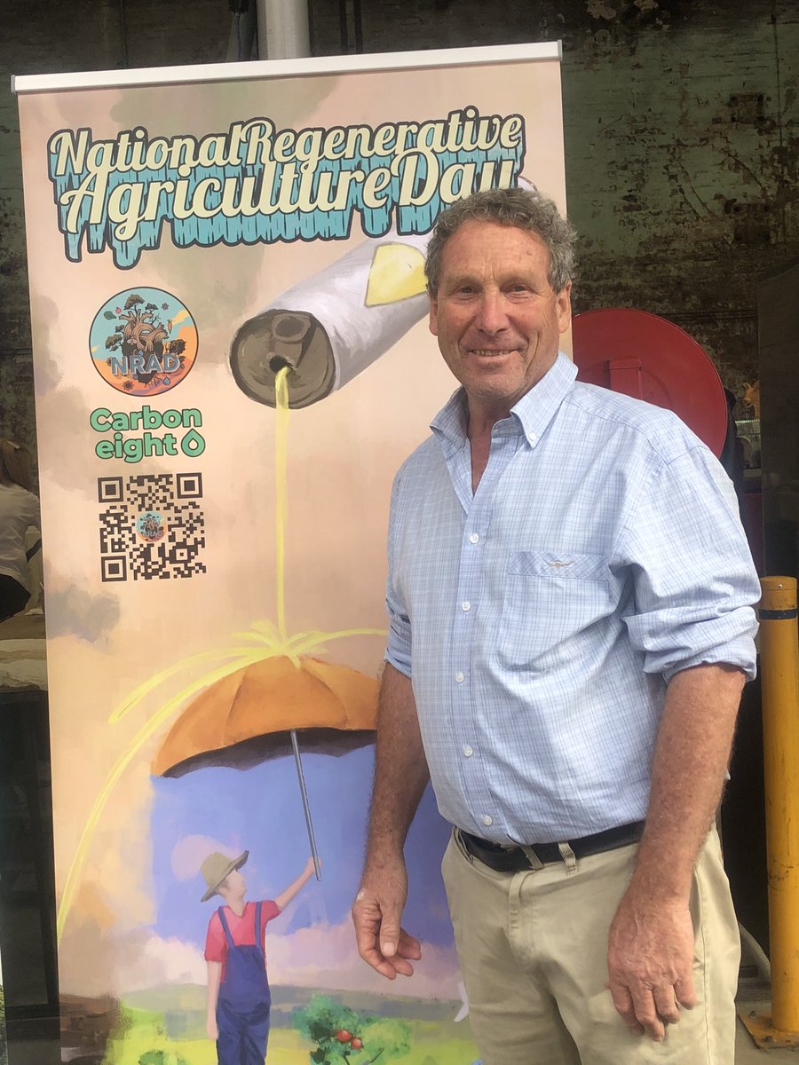 bushgoddess's tweet photo. The start of National #RegenAg celebrations at @Carriageworks #farmersmarket w Ambassador @country_valley sharing how he started. Now John is farming as his grandfather used to - without #agchems growing nutritious foods for 1000’s of customers 🙏🏽 #nopoisons #properfood https://t.co/xNbMxAUrrk