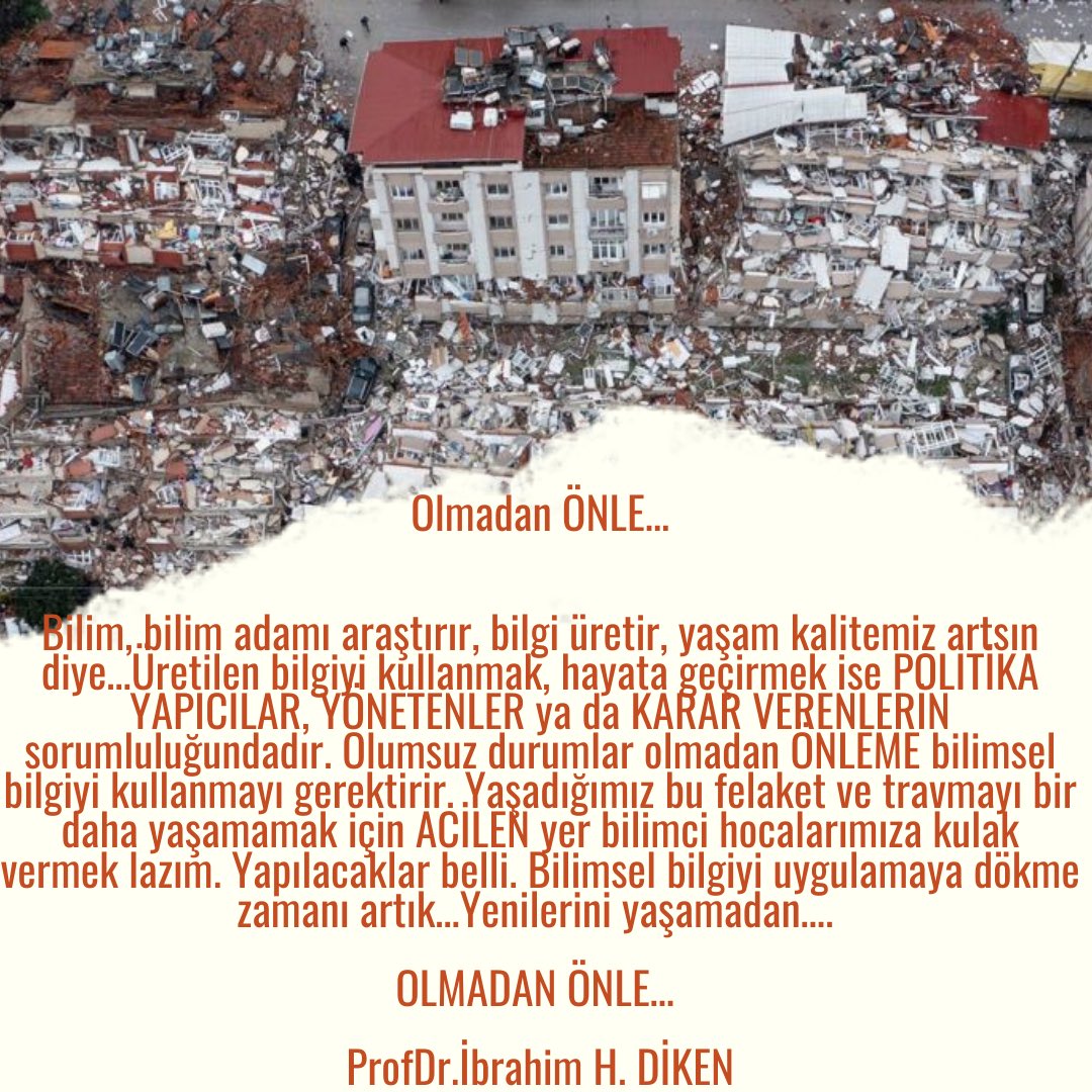 Olmadan ÖNLE…<a href="/nacigorur/">Prof. Dr. Naci Görür</a> <a href="/CYaltirak/">Cenk YALTIRAK🔥</a>