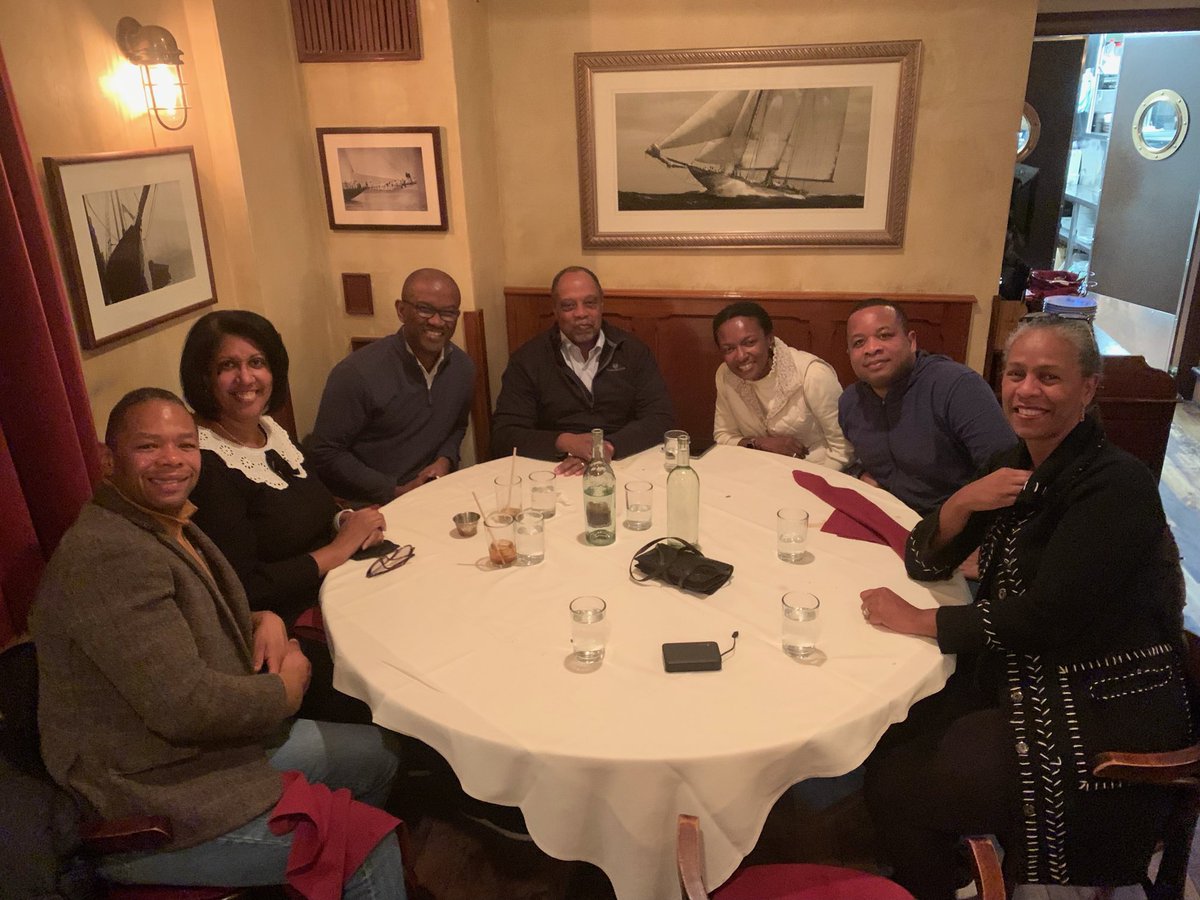 ucfertility's tweet photo. Honored to be at dinner with this world renowned group of African American academic department chairs at the Harvard chairs program in Boston. #blackexcellence #rolemodels https://t.co/XJ6RTQit8w