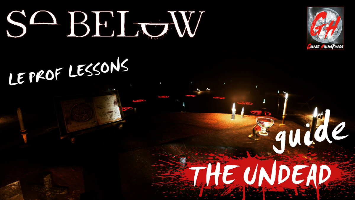 GameHauntings's tweet photo. Ghost Hunting Lessons - The Undead So Below Guide
https://t.co/6YmZMVJB86
#youtubegaming #youtubehorrorcommunity #youtubehorrorchannel #twitchaffiliate #twitchstreamer #twitchgamer #horrorgames #horrorchannel #sobelow @SoBelowGame #Gamehauntings https://t.co/xUeqMHeeYu
