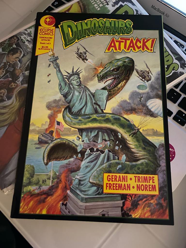 radar_comics's tweet image. Ayer también conseguimos esta maravilla 😍

#DinosaursAttack