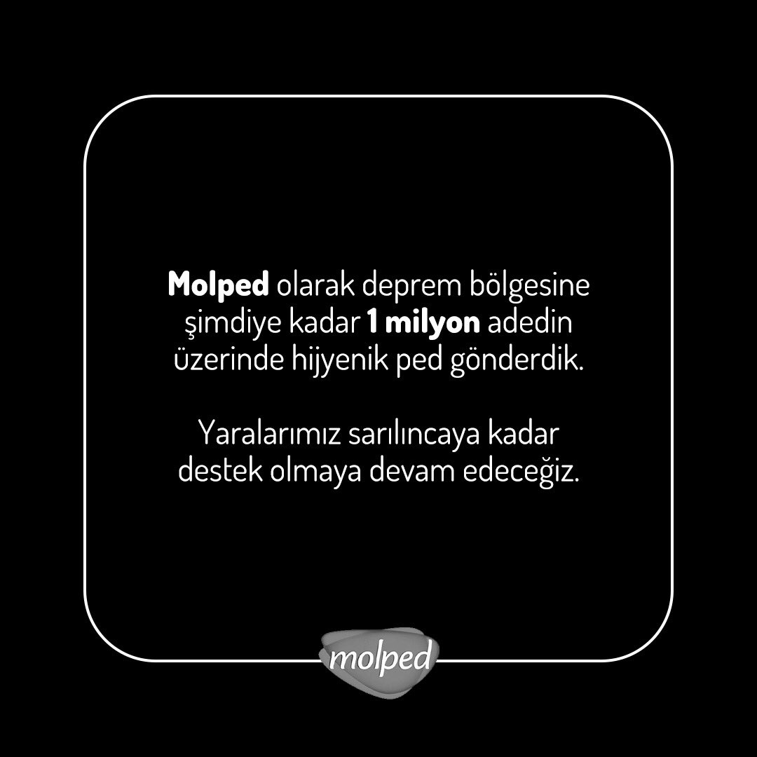 Molped olarak yaralarımız sarılıncaya kadar destek olmaya devam edeceğiz.