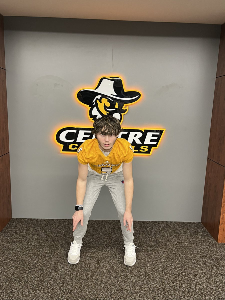 After a great visit and conversations with <a href="/CoachSimmons_CC/">Nate Simmons</a> and the rest of the coaching staff, I am blessed to announce that I have received an offer to <a href="/CentreFootball/">Centre College Football</a>