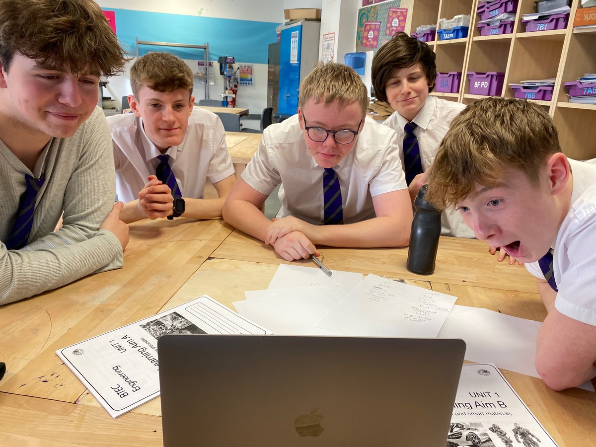Year 11 Engineers busy revising welding theory - join us for revision in GA6 after school on Monday and Wednesday - we have biscuits! (and more than one computer actually!) 🍪👩‍🏭⚙️

#Engineering #revision #mig #tig #retrievalpractice love your face Rhys!