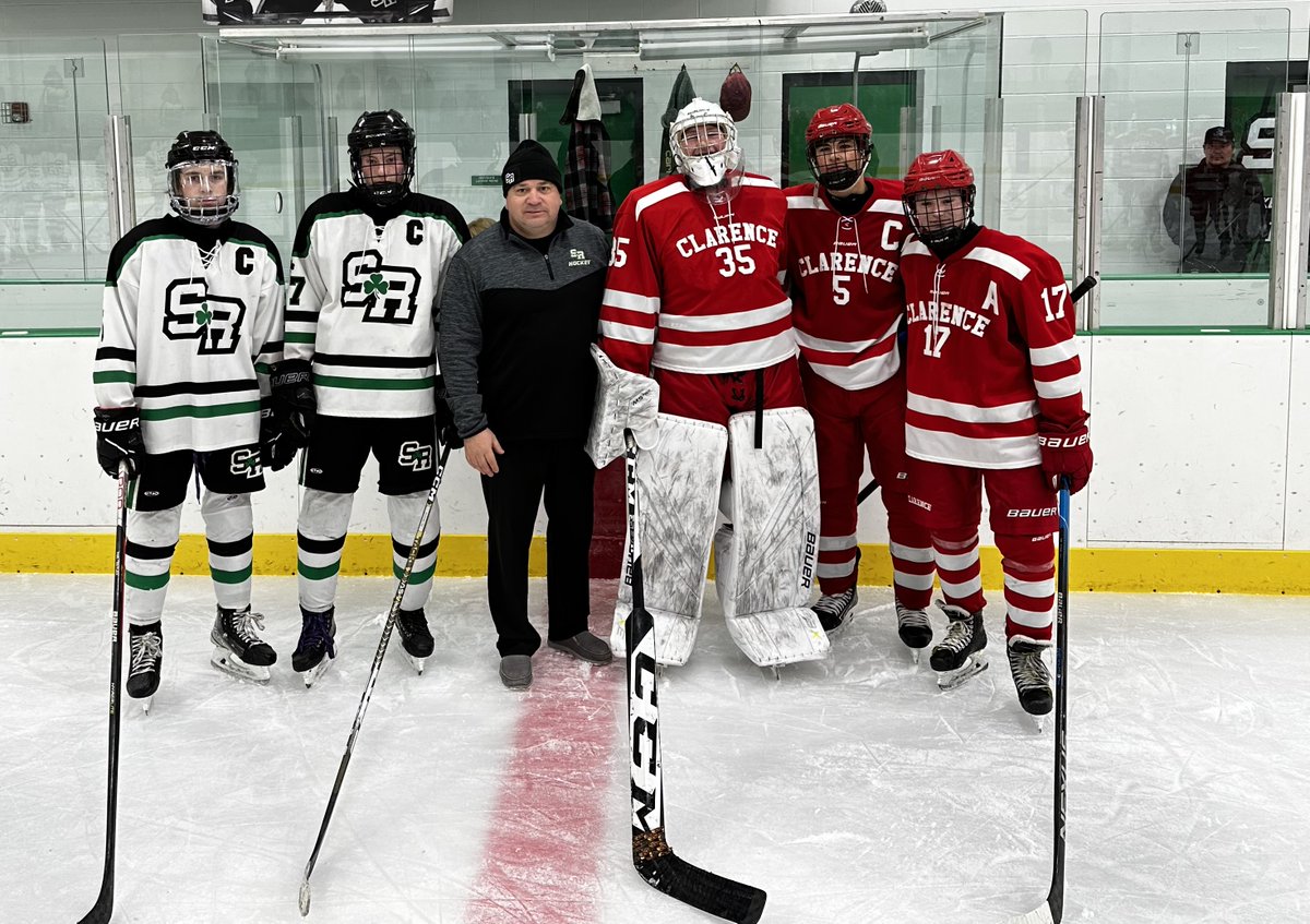 ClarAthletics's tweet photo. CHS 4, BFA St Albans 3, Championship CHS 4, Salmon River 2. Clarence Tournament Champs. Owen Meichenbaum &amp; Ben Shoemaker All Tournament Team, Luke Marchant Tournament MVP https://t.co/Nwi5542ZaL